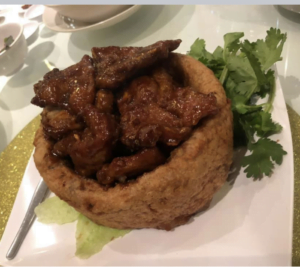 Yam Ring with Peking Pork Ribs