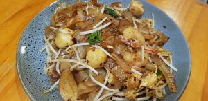 Asian Golden Wok Fried seafood kway teow