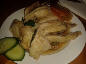 Asian Golden Wok Hainan chicken rice