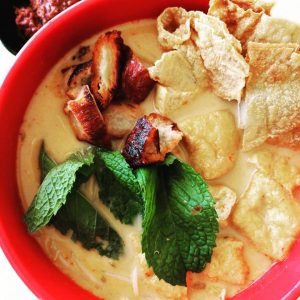 Little Beans Gourmet Penang White Curry Noodles (Vegetarian)