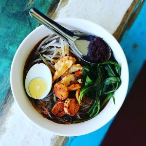 Little Beans Gourmet Spicy Seaweed Prawn Noodles (Vegetarian)