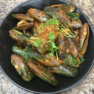 Satay d'lite Chilli Mussels