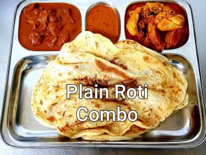 Suzie's Prata House (Spencer Village) Plain Roti Combo