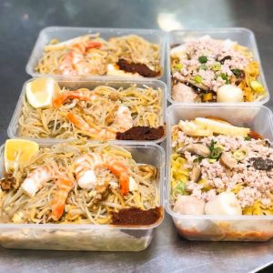Ya Kwang Singaporean Hawker Food Prawn Noodle Dry
